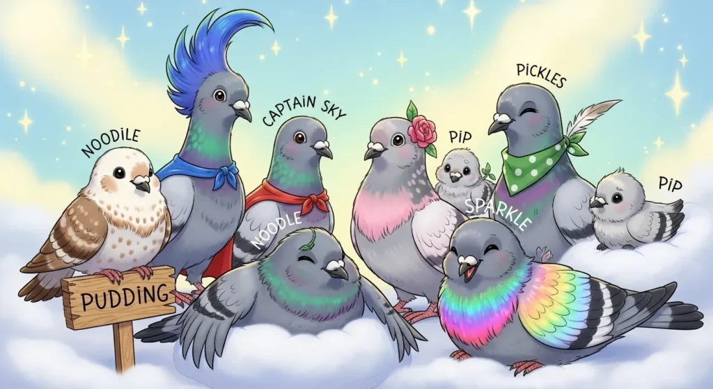 Cute Names for Pigeons