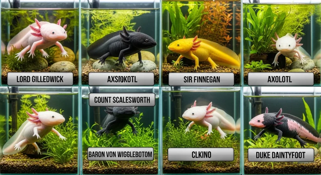 Cool Axolotl Names