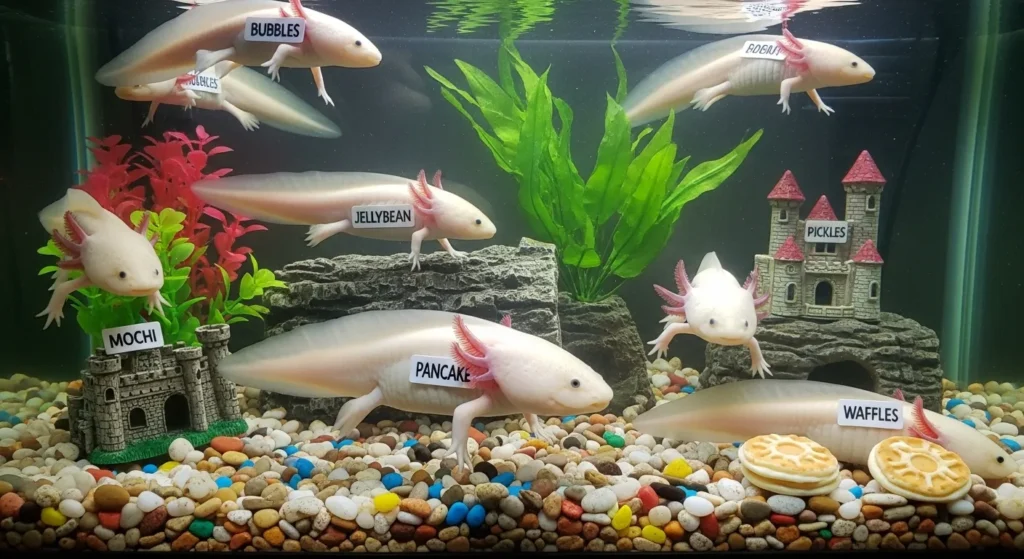 Cute Axolotl Names 