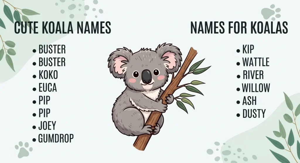 Cute Koala Names 