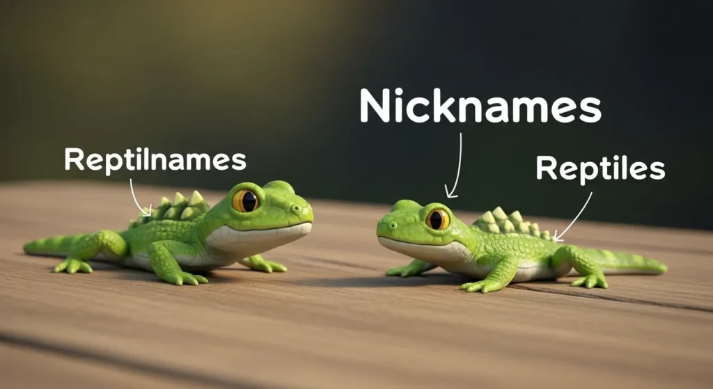 Cute Nicknames for Reptiles
