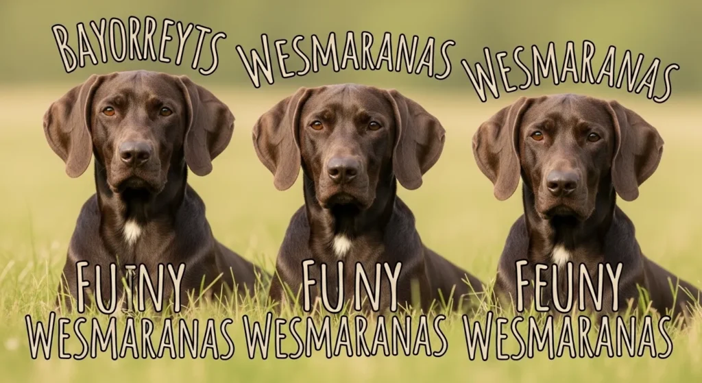 Funny Names for Weimaraners