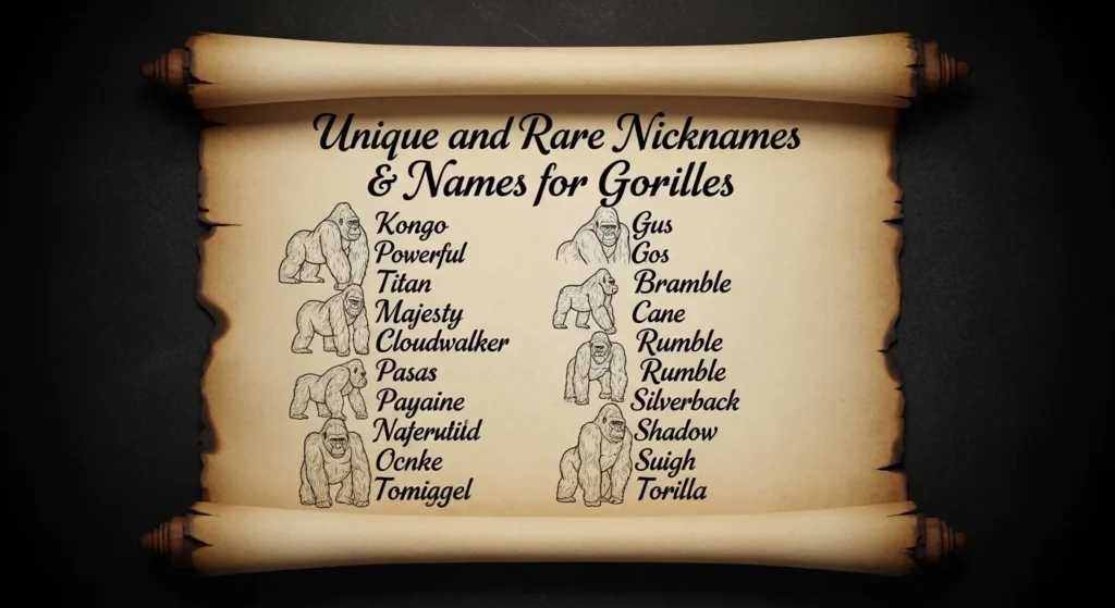 Unique and Rare Nicknames