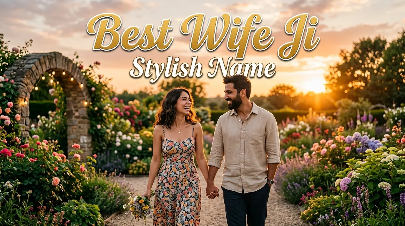 Best Wife Ji Stylish Name