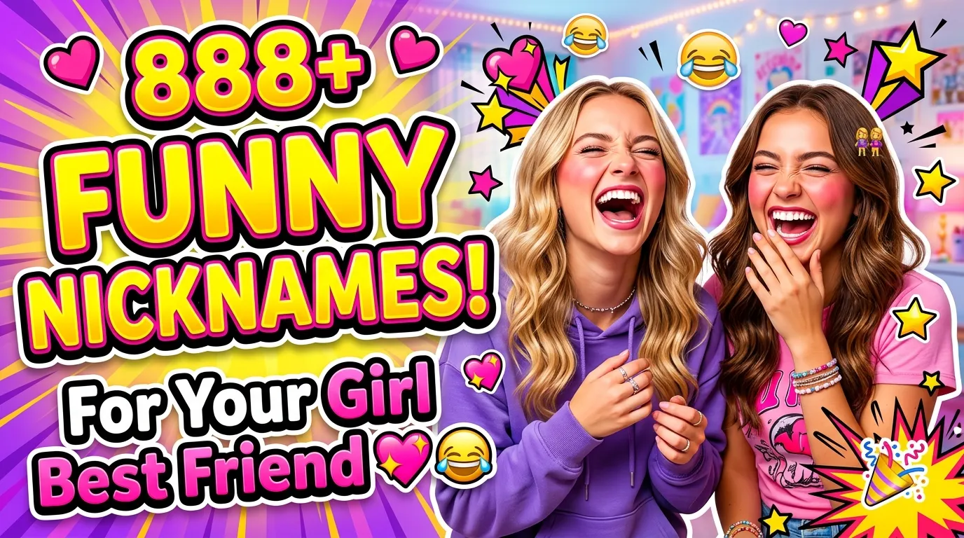 Funny Nicknames For Girl Best Friends 