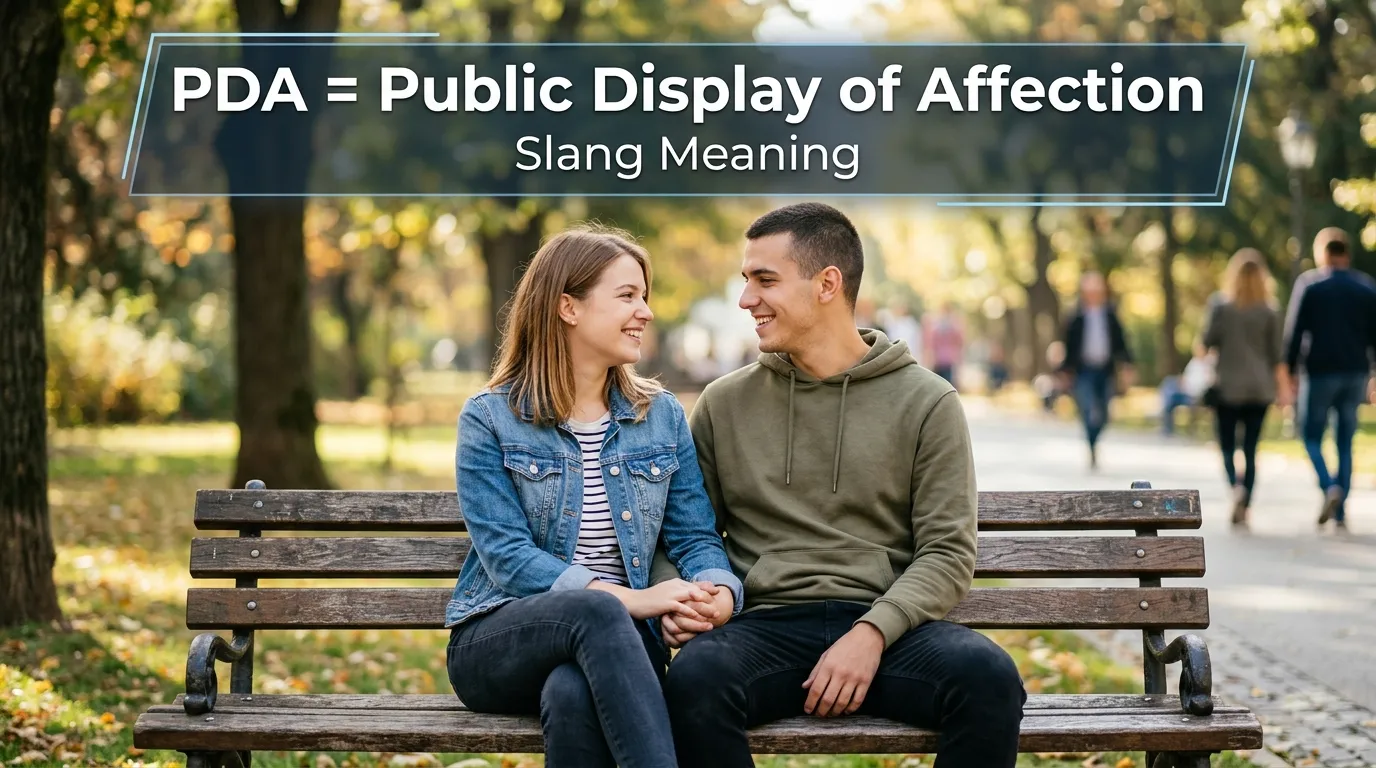 PDA Full Form Slang Meaning