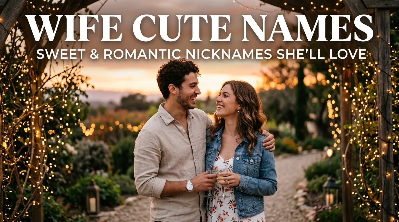 Wife Cute Names