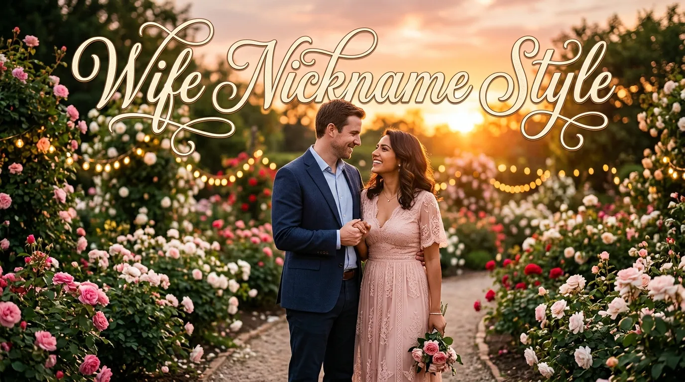 Wife Nickname Style