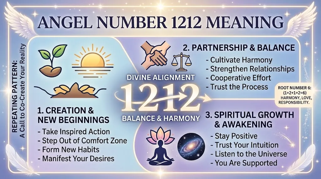 1212 Angel Number Meaning