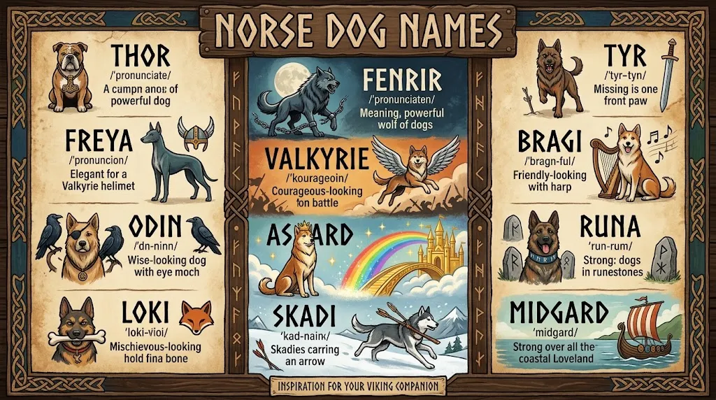 Norse Dog Names