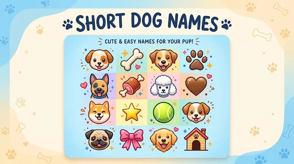 Short Dog Names