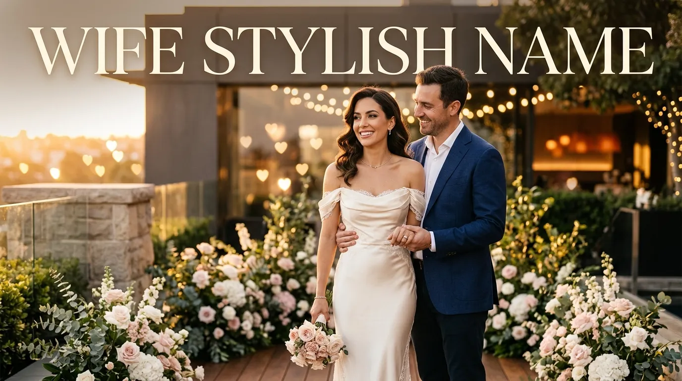 Wife Stylish Name Ideas